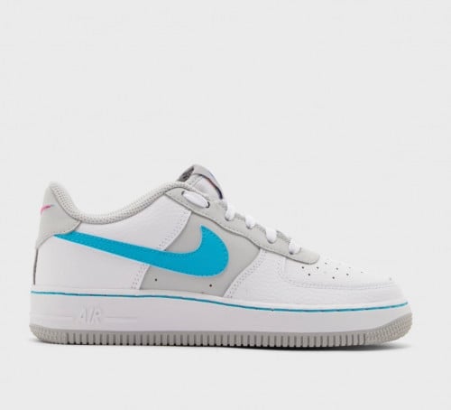Nike Air Force 1 White Turquoise Blue