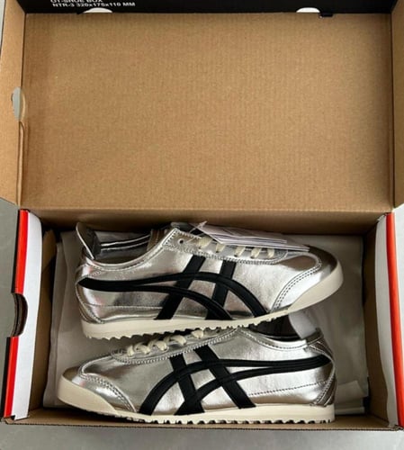 Onitsuka Tiger Mexico 66™ "Pure Silver / Black