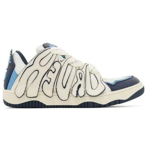 OLD ORDER Skater/001 sneakers in a white and blue