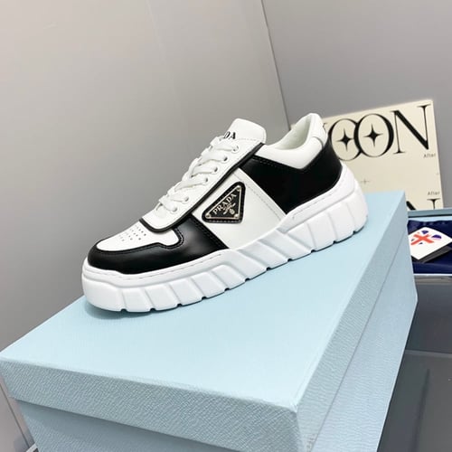 Prada black/white sneakers
