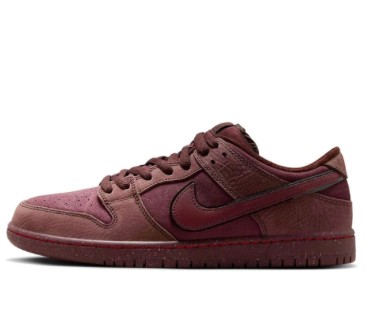 ًNike SB Dunk Low City Of Love Burgundy Crush,