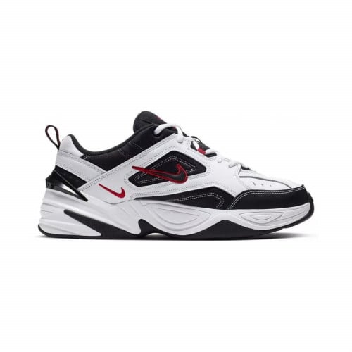 Nike M2k White Black Red