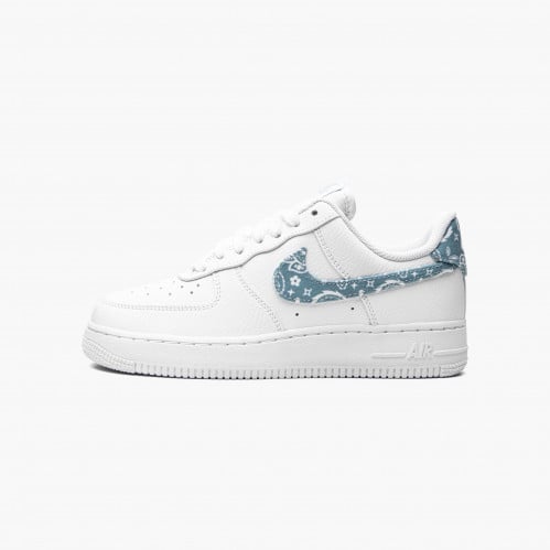Air Force 1 paisley worn blue