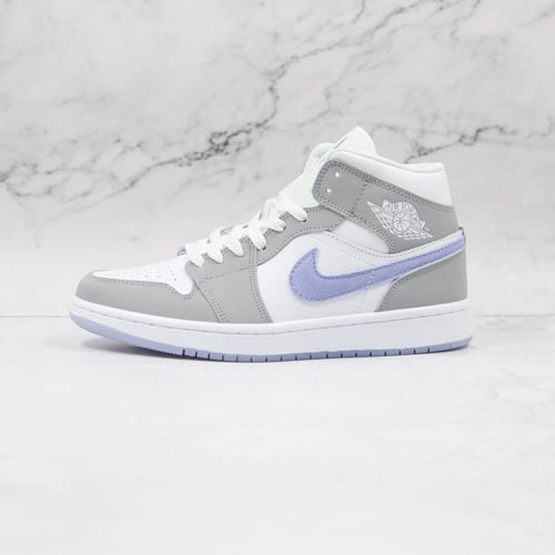 Air jordan 1 mid grey blue