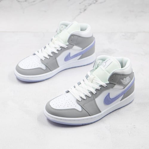Air jordan 1 mid grey blue