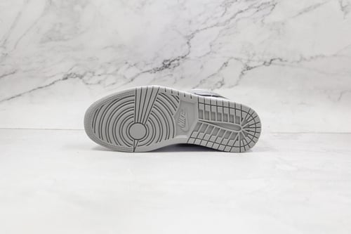 Air jordan 1 mid grey white