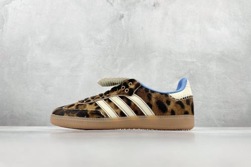 WALES BONNER SAMBA PONY LEO LOW TRAINERS