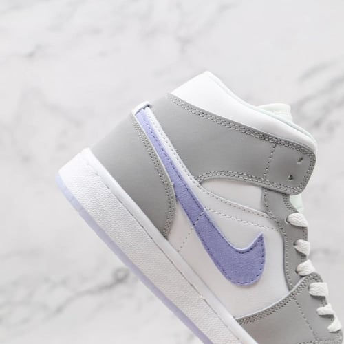Air jordan 1 mid grey blue