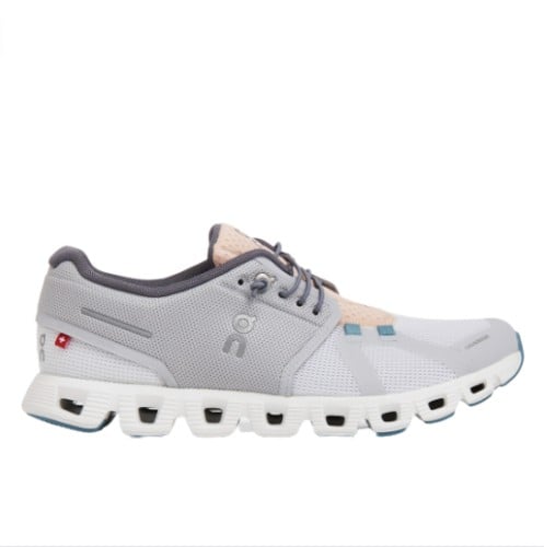 On running Cloud 5 Push Sneakers Glacier/Undyed