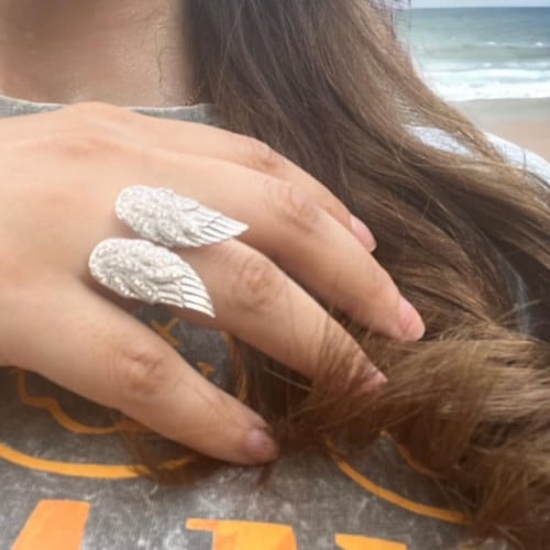 خاتم تصميم انجل قابل للتعديل