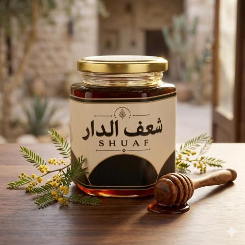 عسل شعف نص كيلو ( سمر )