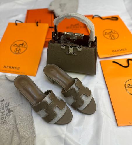 طقم كعب + شنطة رقم 455