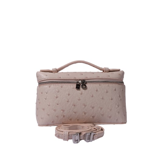 حقيبة يد نسائية إل 19 جلد نعام