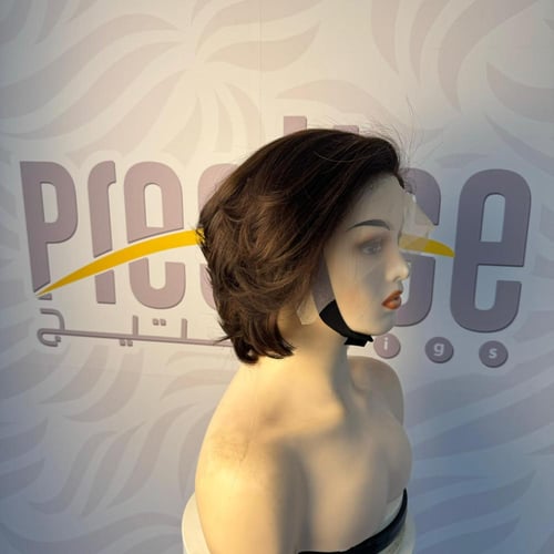 باروكة بوي لون بني