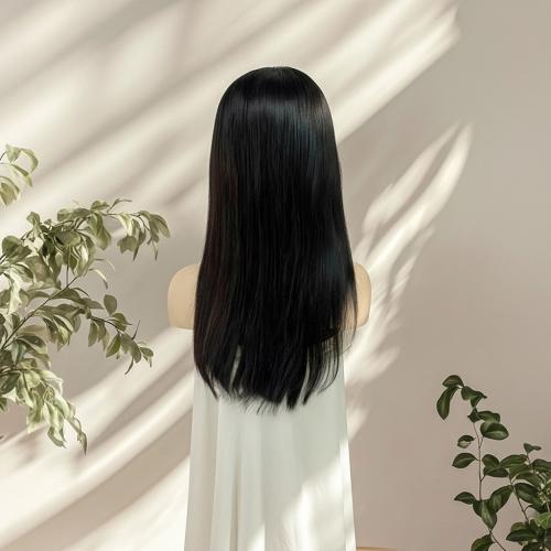 باروكه شعر طبيعي 18 انش جذور كامله فروه دانتيل