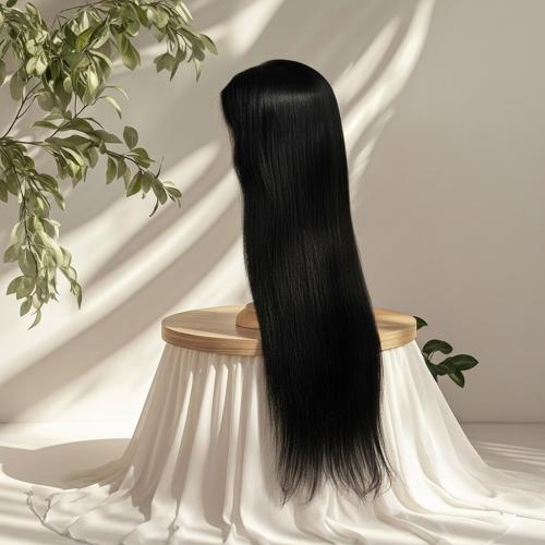 باروكه شعر طبيعي 28 انش جذور كامله فروه دانتيل