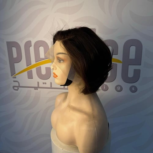 باروكة بوي لون بني