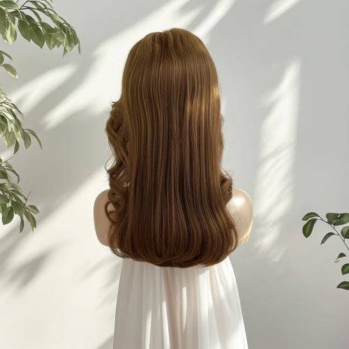 باروكة شعر طبيعي 16 انش جذور اماميه فروه دانتيل لو...