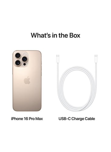 آيفون 16 برو ماكس سعة 256 جيجابايت 5G مع فيس تايم...