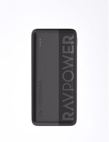 شاحن باور بانك مع 3 منافذ بي دي 20 واط 10000 مللي...