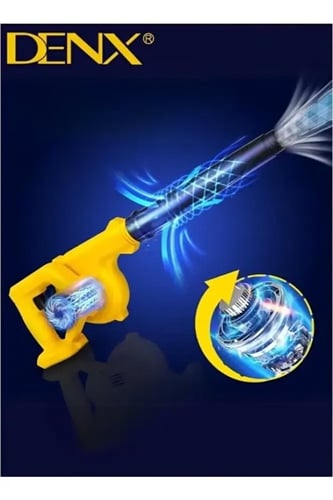 Denx منفاخ يدوي لإزالة الأوساخ والتنظيف وشفط الغبا...