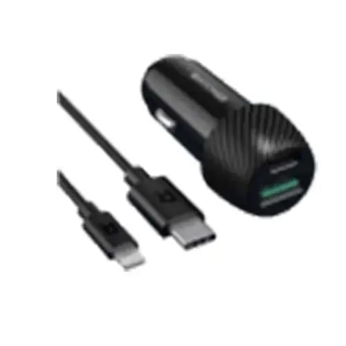 RAVPower RP-VC031 Total 49W Car Charger + 1m Light...