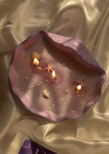 شمعة الحورية + رسالة مخفية