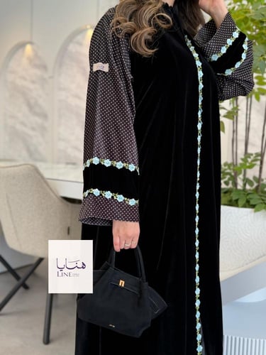 Winter collection ️️⛄ | عباية ريهان قماش مخمل كوري...