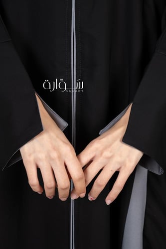 عباية نص كلوش سيراميك جوانب تفته