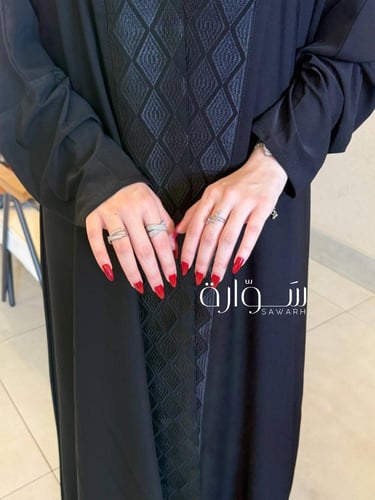 عباية انترنت راقية اكمام استرتش