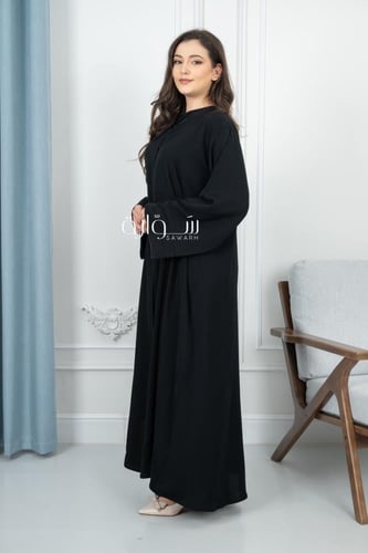 عباية دقة خيط على جوانب