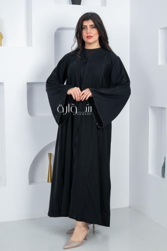 عباية استريت بكم مربع وتفاصيل كريستال