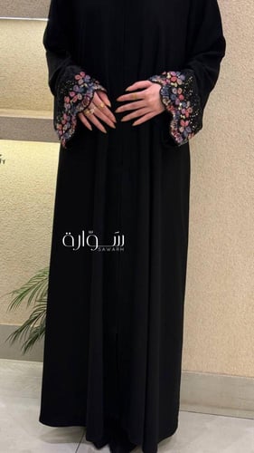 عباية ربع كلوش - كلفة شك راقية