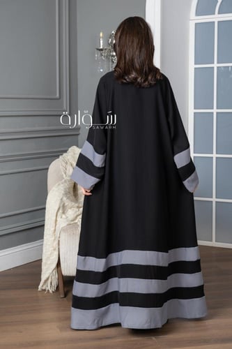 عباية نص كلوش سيراميك تدخيله تفته كم وتحت