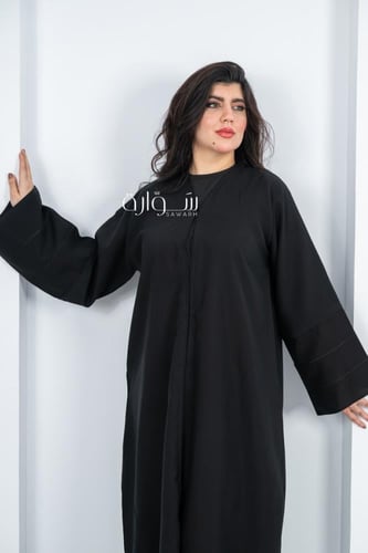 عباية كتان بلمسة القيطان