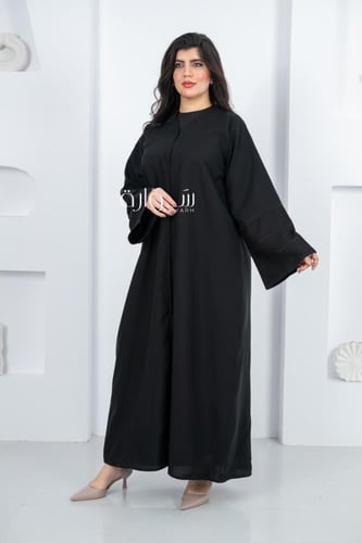 عباية كتان بلمسة القيطان