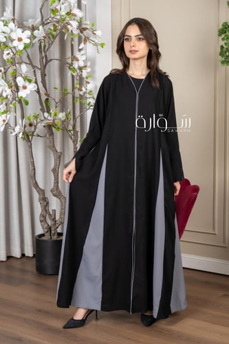 عباية نص كلوش سيراميك جوانب تفته