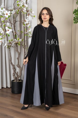 عباية نص كلوش سيراميك جوانب تفته