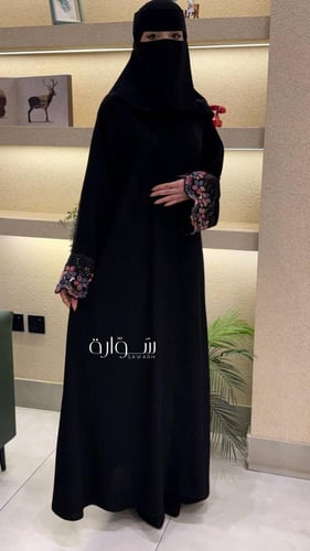 عباية ربع كلوش - كلفة شك راقية