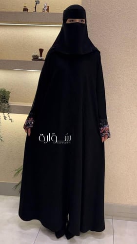 عباية ربع كلوش - كلفة شك راقية