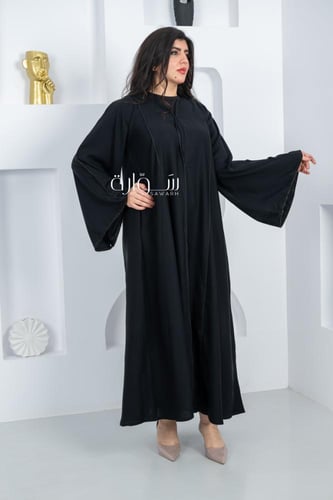 عباية استريت بكم مربع وتفاصيل كريستال