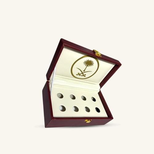 حقيبة جلد لحفظ الادهان 8ربع