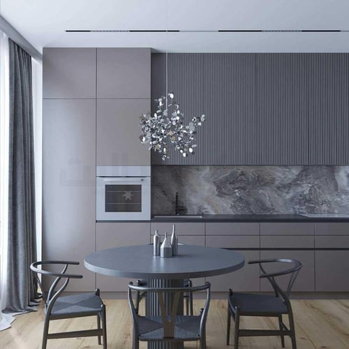 معلقة مودرن فضي