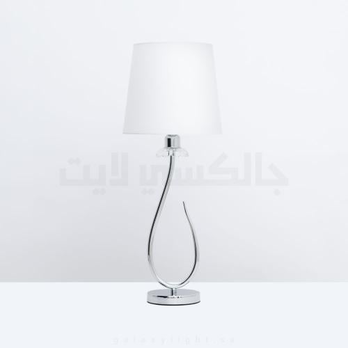 ابجورة طاولة مودرن فضي