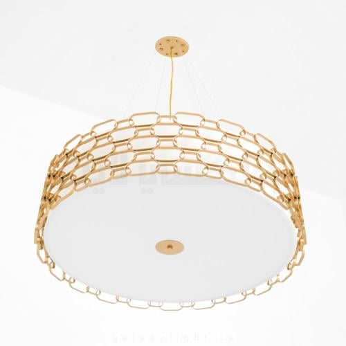 ثريا مودرن ذهبي مطفي 80 سم