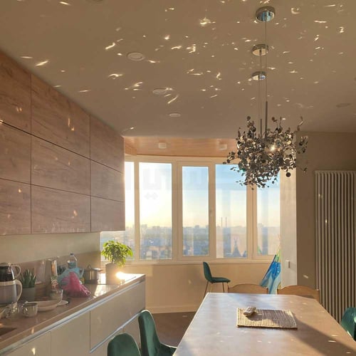 معلقة مودرن فضي