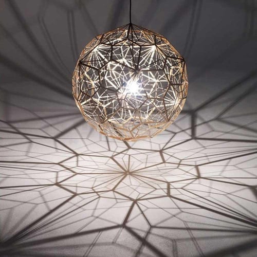 معلقة مودرن ذهبي 30 سم