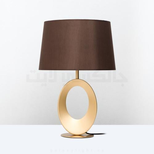 ابجورة طاولة مودرن ذهبي مطفي