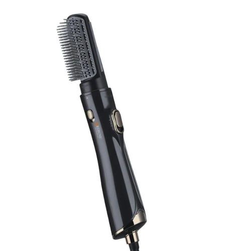 استشوار الفوليوم من ريبون باللون الأسود بـ 3 فرش -...