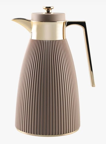 طقم ترامس شاهي وقهوة - الذهبية